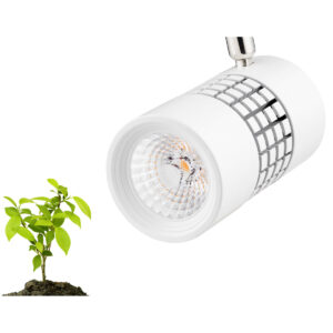 Wachstumslampe Spot für Schiene und Decke Spot 15Watt Weiß