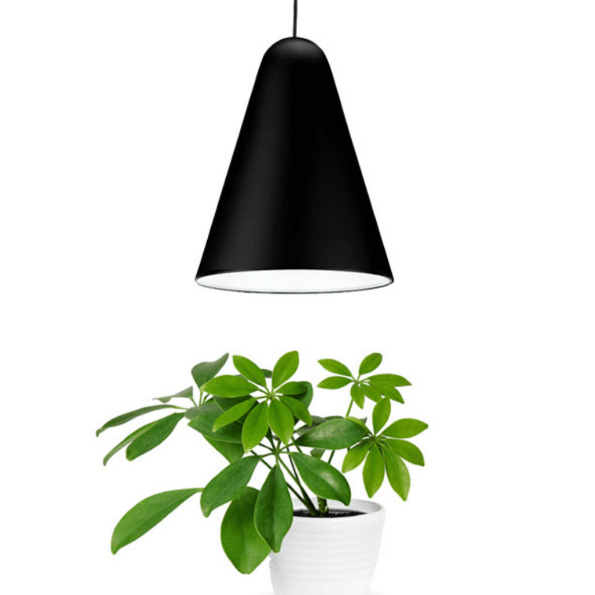Hængelampe for plantevækst