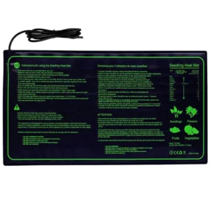 Heating mat for sprouts and cuttings 25x50cm 18Watt with thermostat