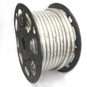 50m 230VAC LED-remsor varmvit 4000K