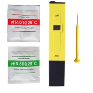 PH Meter for water | with pH buffer