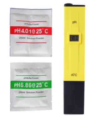 PH Meter for vand | med pH buffer