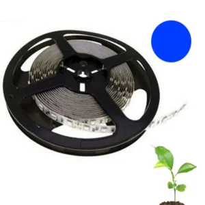 Plant grodd ljus Blå LED Strip | 12W/m | med LED-drivrutin