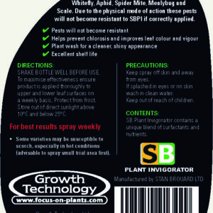 SB Plant Invigorator RTU spray