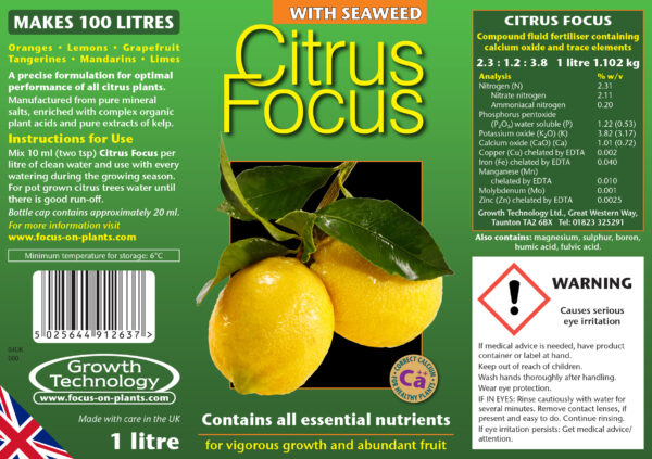 Citrus fertilizer guide