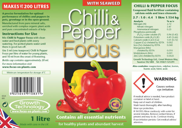 GT3998 Chilli Pepper Focus 1 litre
