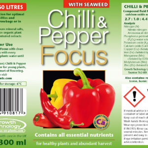 Chili & Pepper Focus – Chiligödsel 300mL