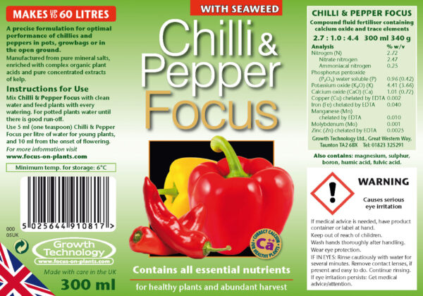Chilli & Pepper Focus 300ml