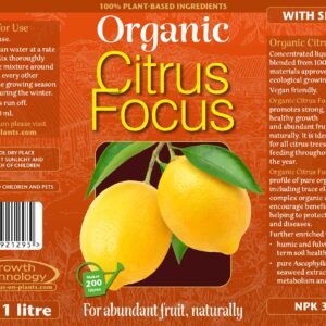 Citrus Focus Økologisk gødning 1L