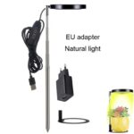 Vokselys for potteplanter, Sort lampe