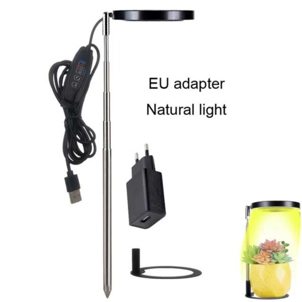 Grow light for potted plants, Black lamp