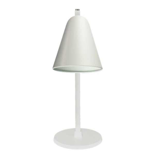 Grolys bordlampe hvid