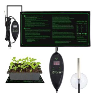 Värmematta för växter 25x50cm med digital termostat