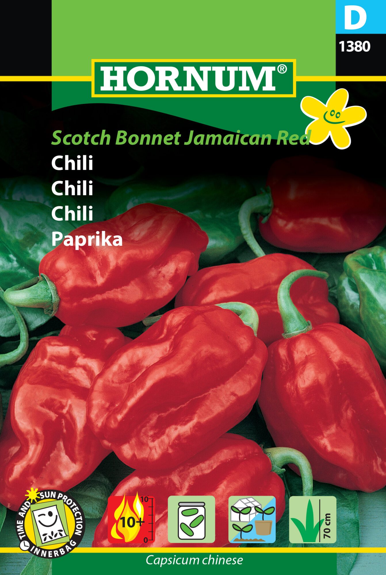 Scotch Bonnet Jamaican Red - chili frø