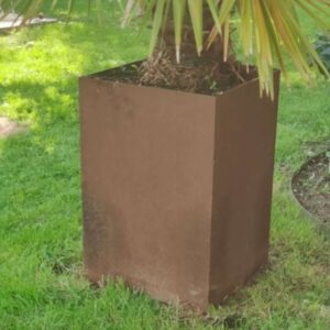 Planter box 40x40x60 cm in 3 mm stainless steel