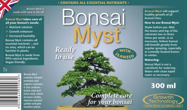Bonsai Myst indhold