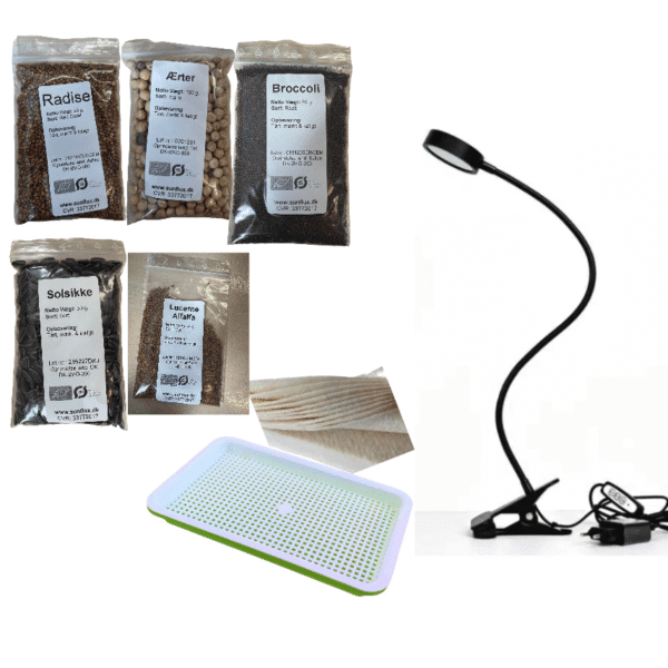 Vårens startpakke microgreen startpakke