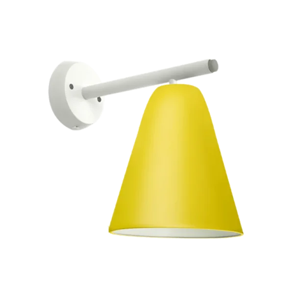 Hvid/gul væglampe m vækstlys LED pære | dagslys