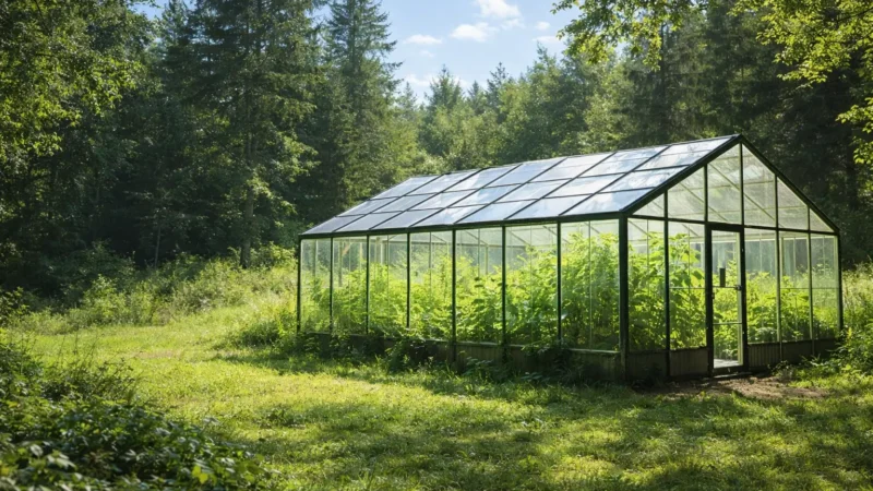 Belysning för växthus