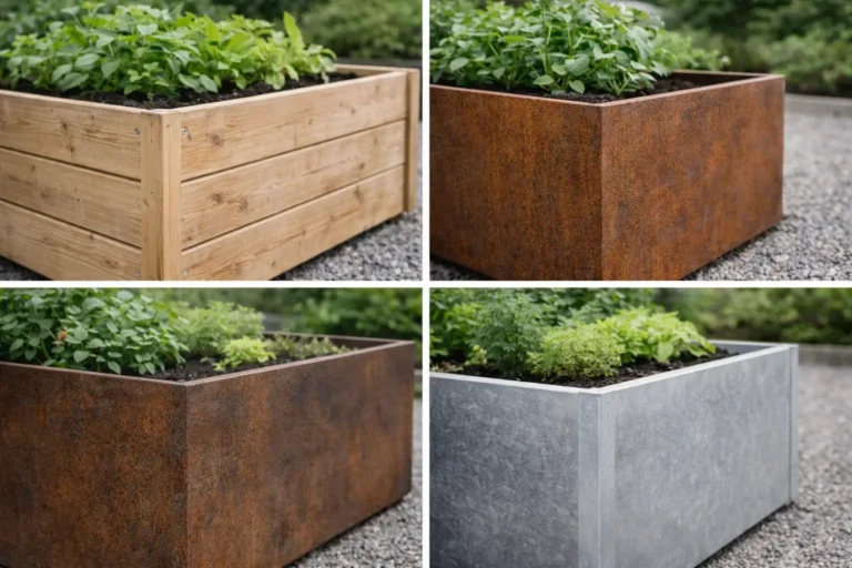 material för upphöjda bäddar