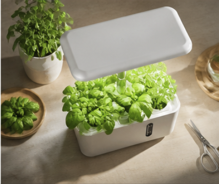 Mini hydroponisk grönsaksträdgård 5 Mini hydroponisk køkkenhave - Bild 5